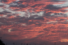 夕日が落ちた後