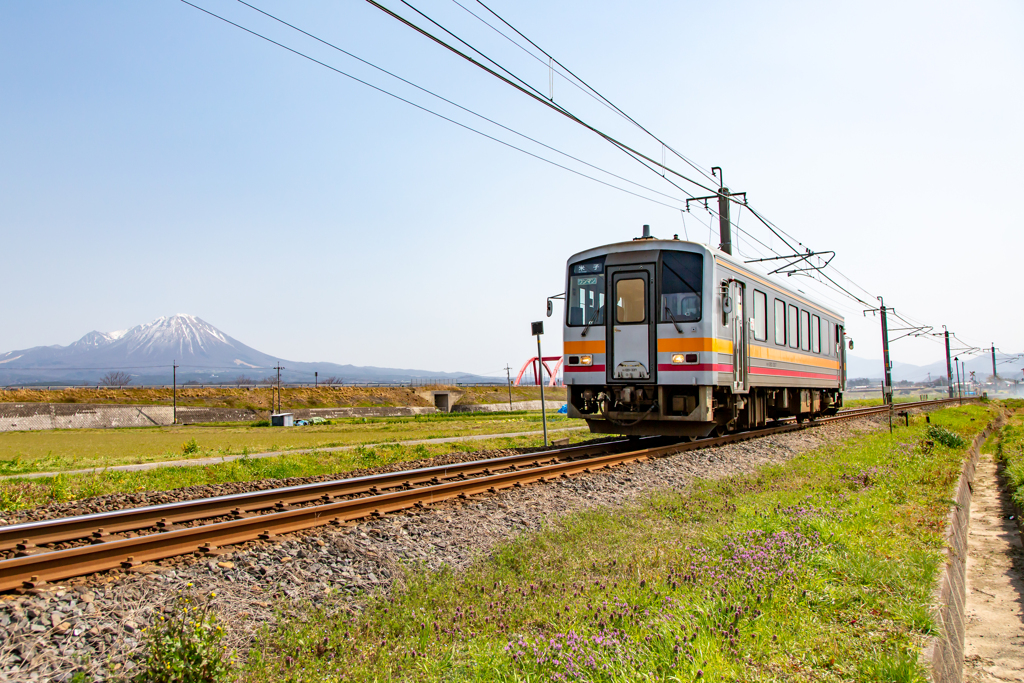伯備線と大山