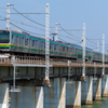東海道線の長編成1