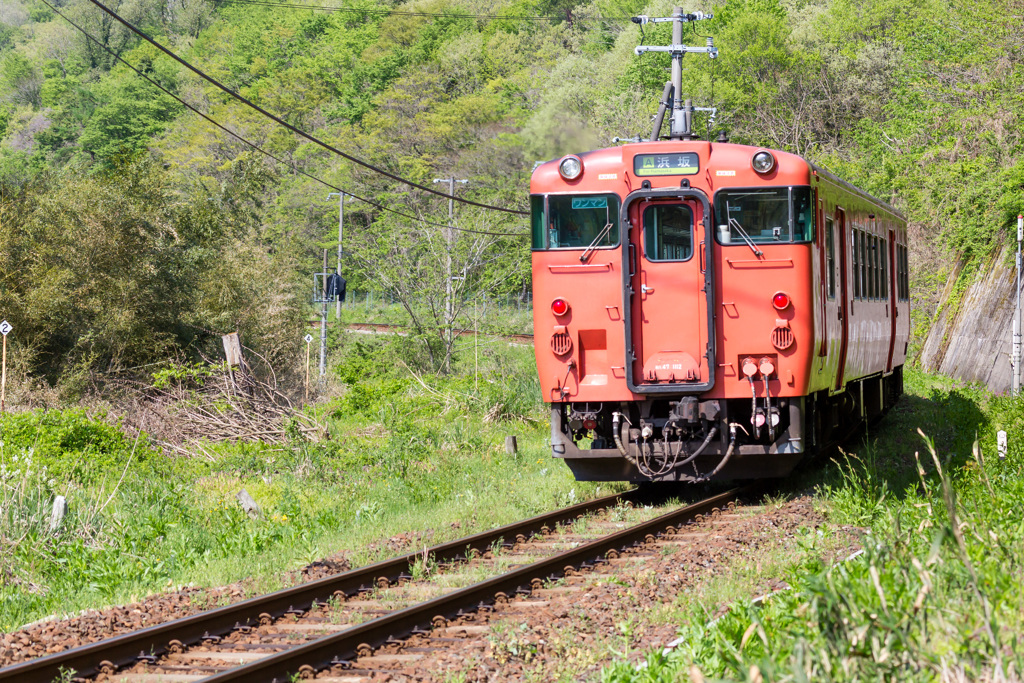 福部ー鳥取　キハ47