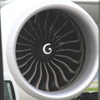 GE90エンジンの羽根