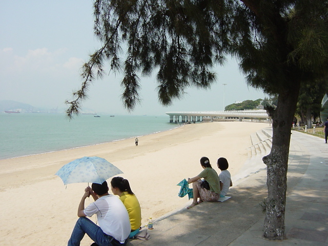 アモイ島の海岸