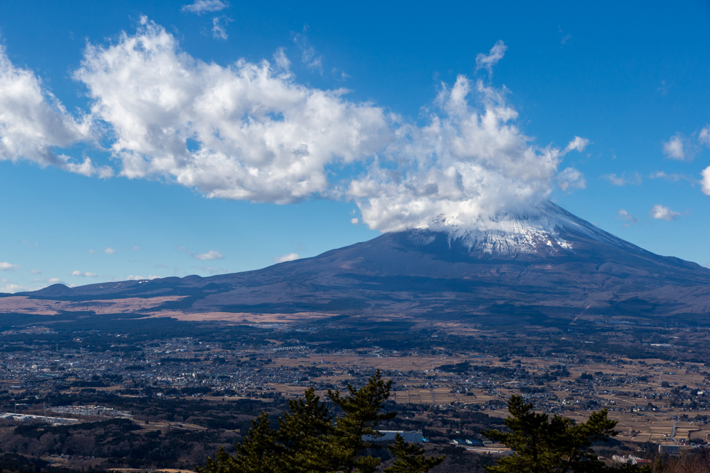 お隠れ富士山