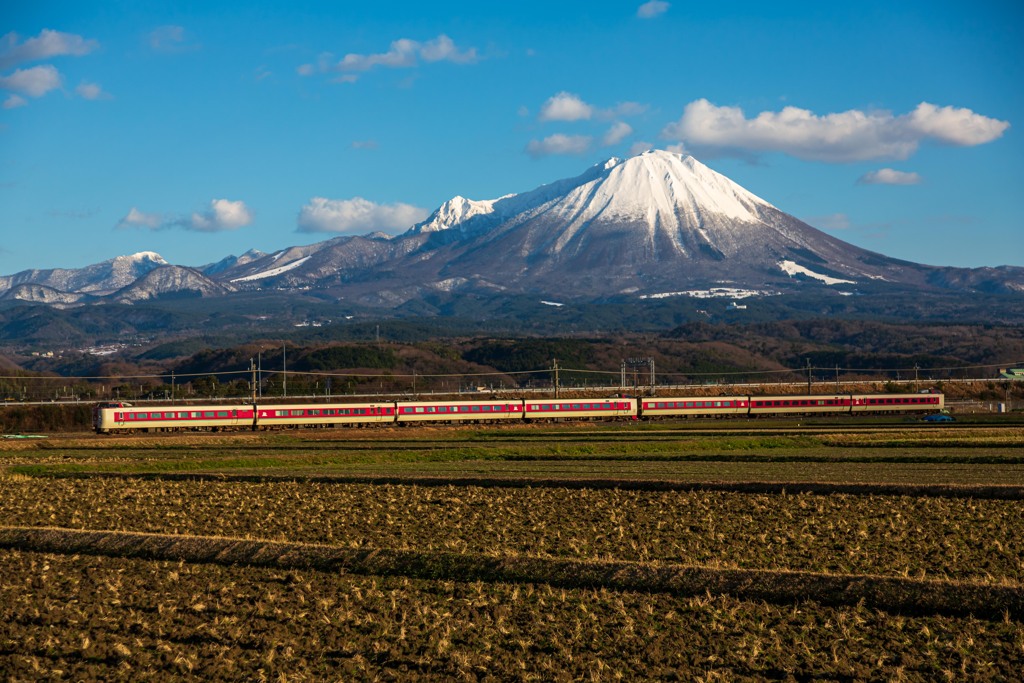 伯耆大山とやくも