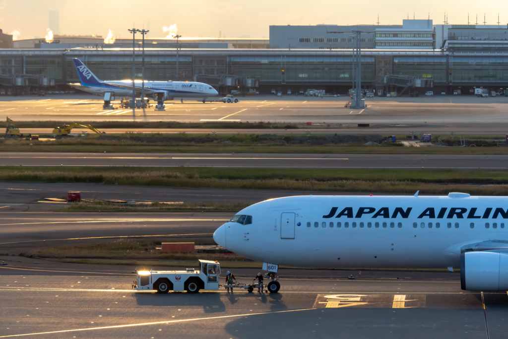 羽田の夕景色３