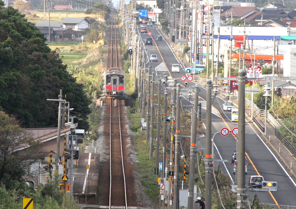 朝の通勤・通学電車（ではなくて汽車）