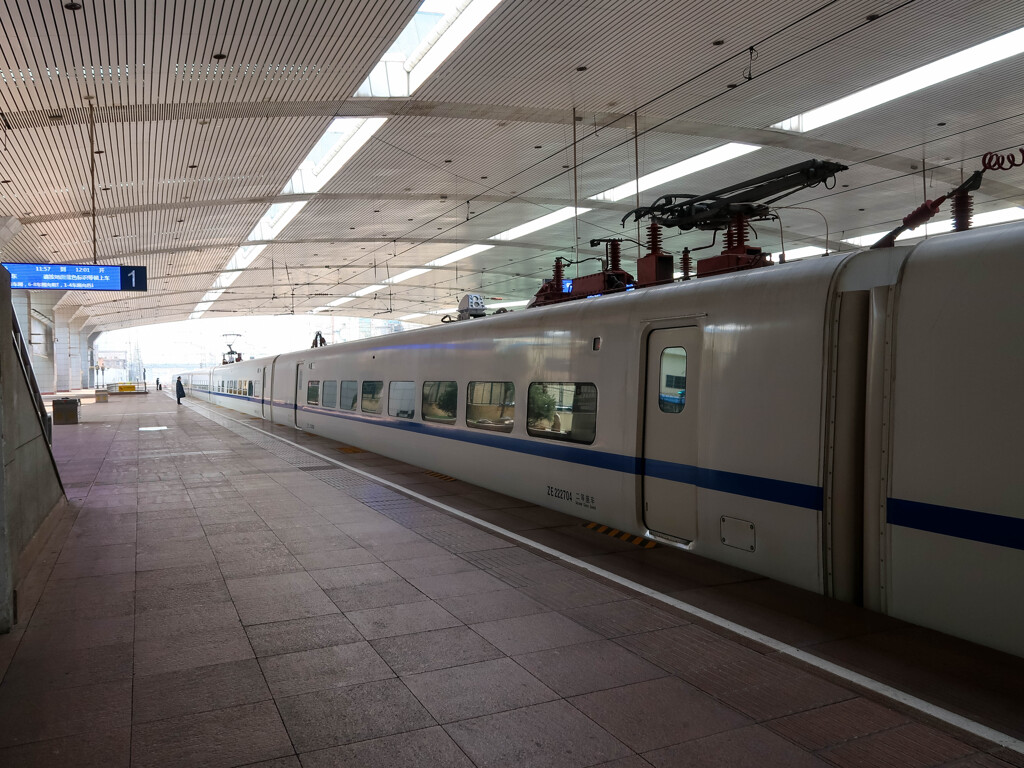高速鉄道（和諧号）済南駅