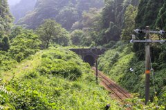 山陰線　桃観トンネル