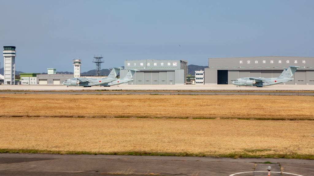 オスプレイのハンガー向き