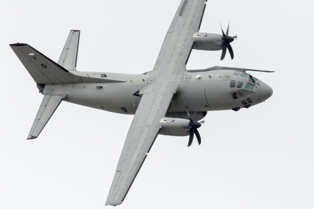 RIAT2017:C-27J Spartan 　ロール中！