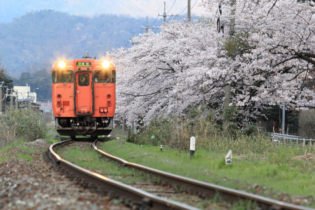 下り普通列車　キハ４７