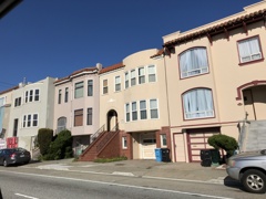 サンフランシスコの民家