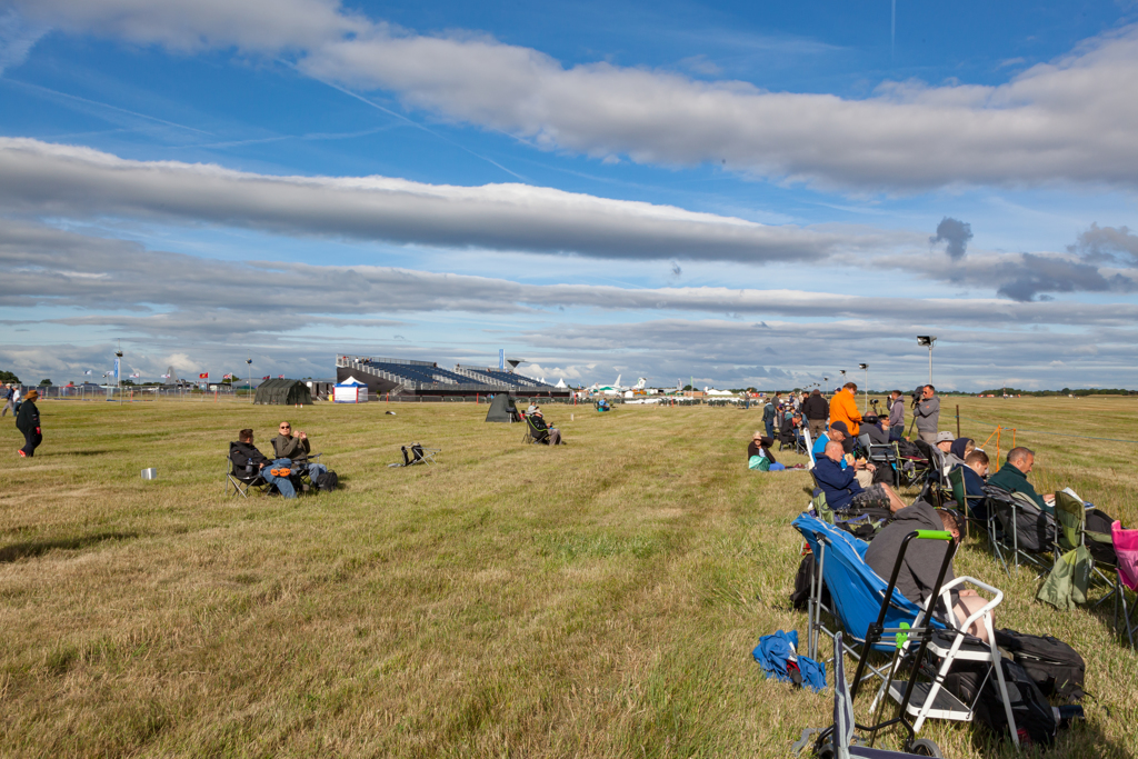 RIAT2017:Croud area　金曜日