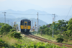 鳥取駅の手前-因美線2