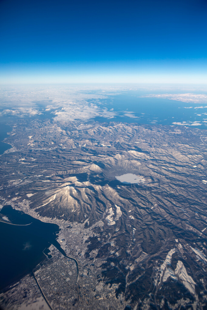 むつ市上空