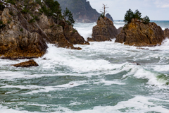 東浜の海