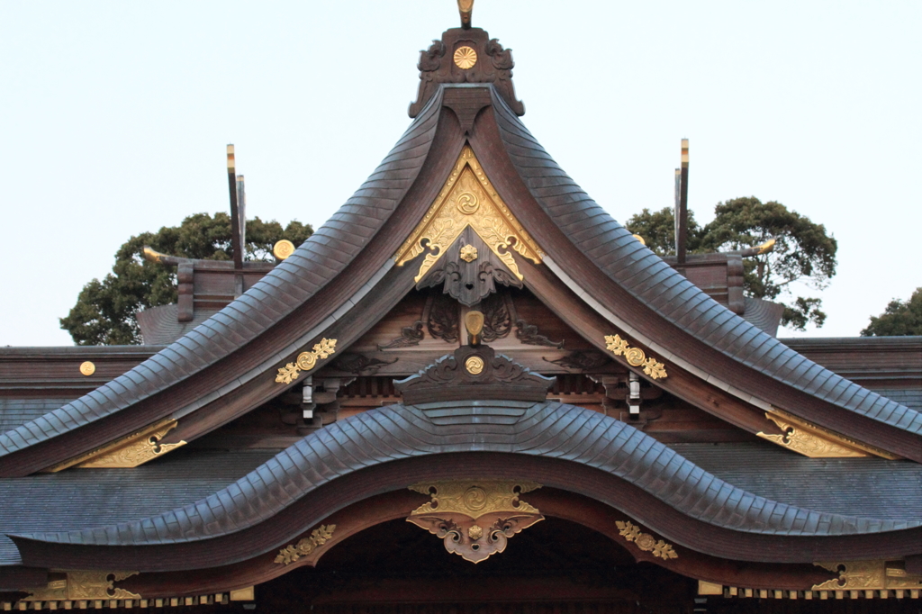 寒川神社　本殿