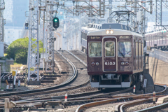 阪急で甲子園へ