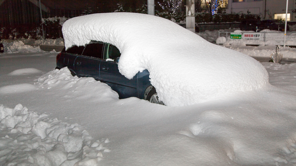大雪の山陰です５