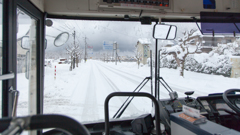 大雪の山陰です４