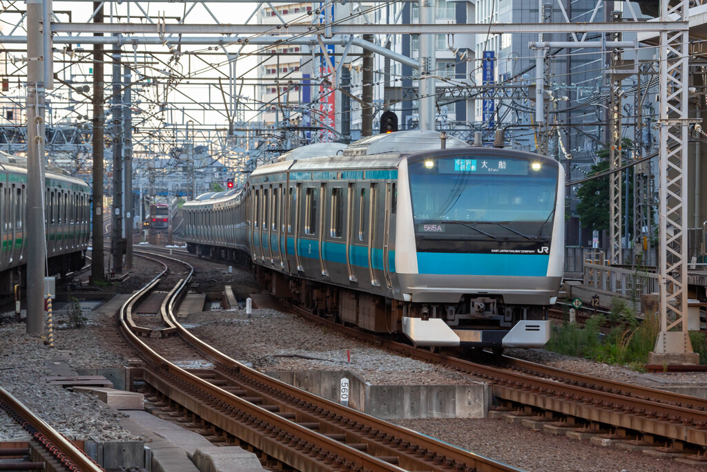 横浜進入
