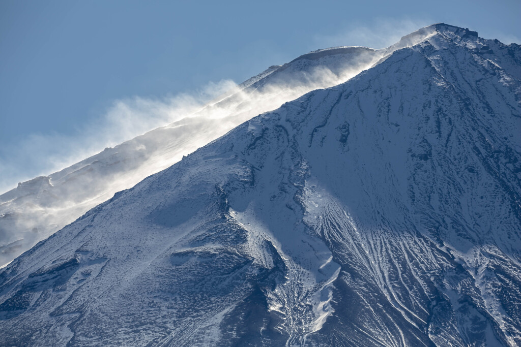 富士山　冬景色