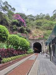 アモイ島の鉄道トンネル跡