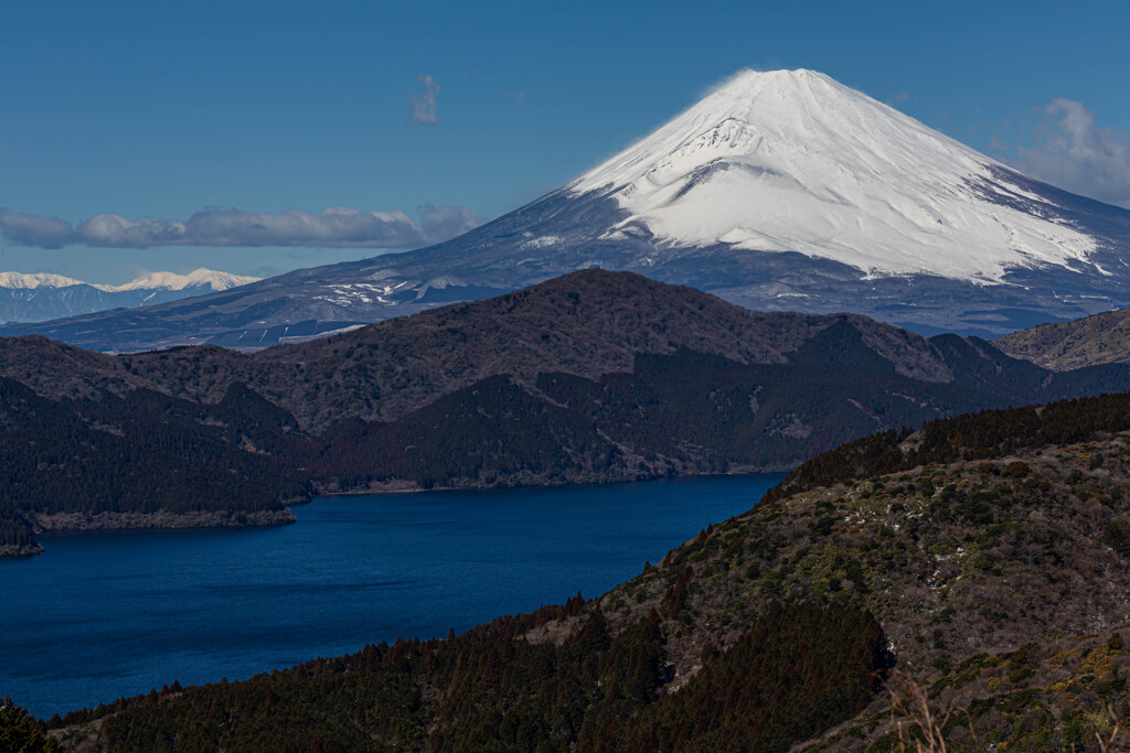 富士山　箱根大観山