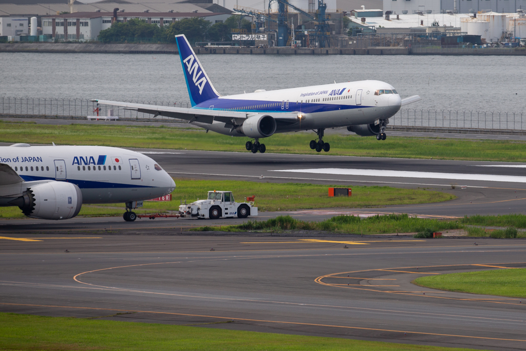 曇り空だと