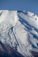 富士山　冬景色