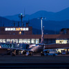 鳥取空港ターミナル夜景