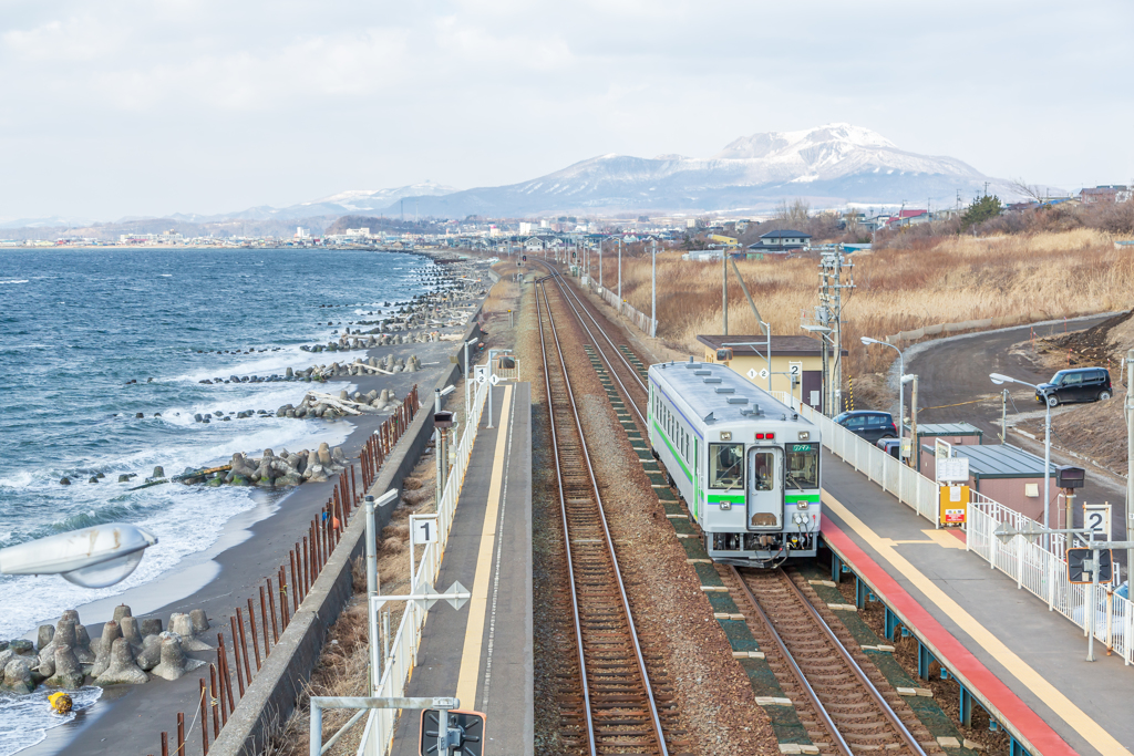 室蘭本線　北船岡