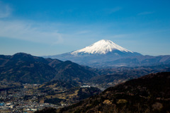 東名の松田上空を散歩