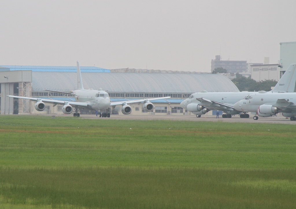 P1, Patrol Aircraft　at  ATSUGI AB