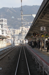 智頭急行で大阪へ　神戸通過