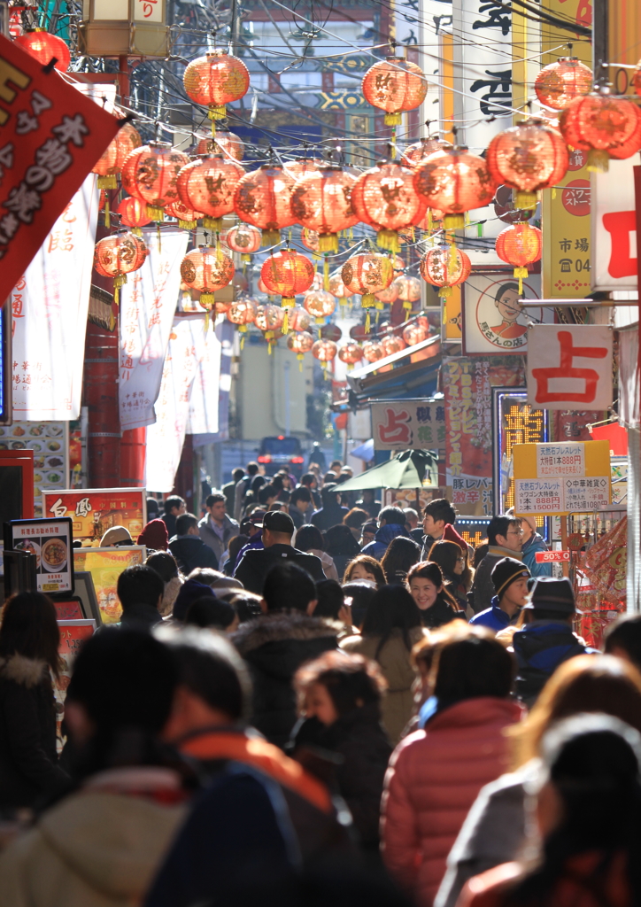 中華街市場通り