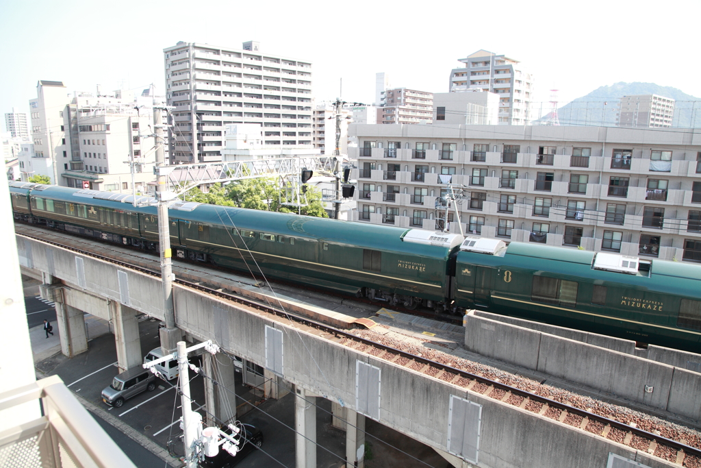 近所で瑞風１