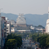 姫路駅のN700 と姫路城