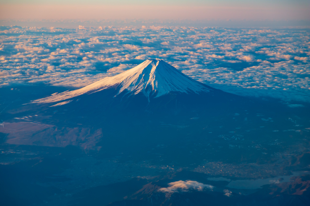 空から富士