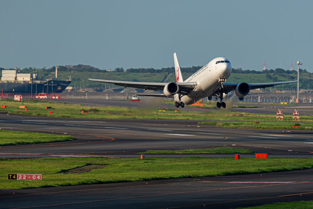 羽田空港 南風 Bラン離陸