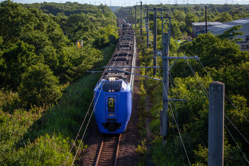 千歳線　美々ー沼ノ端間