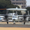 厚木　艦載機　雨模様