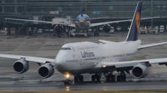 小雨模様の羽田２