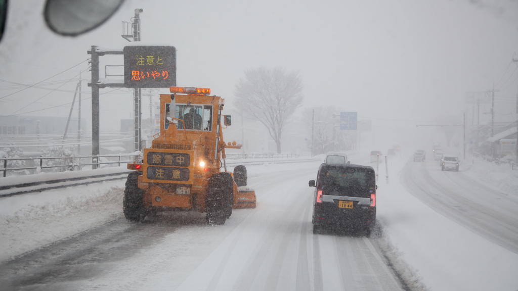 大雪の山陰です３