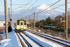 大山（だいせん）と汽車