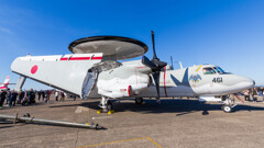 Hawk Eyeの翼収納時の固定装置