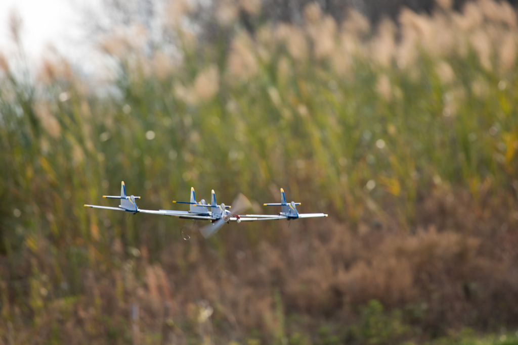 ダイヤモンド編隊飛行３