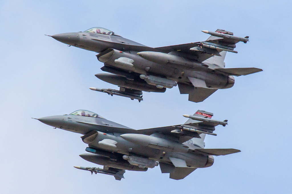 （独）Spangdahlem基地のF16