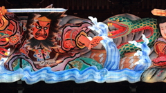 寒川神社　門の装飾