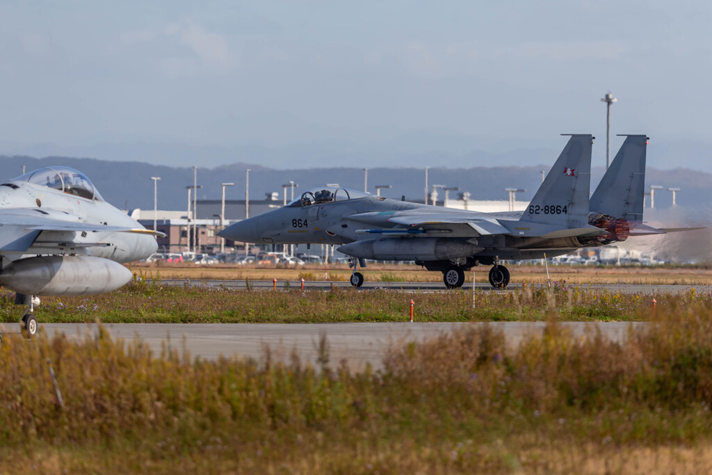 千歳基地　F15 　バリバリ